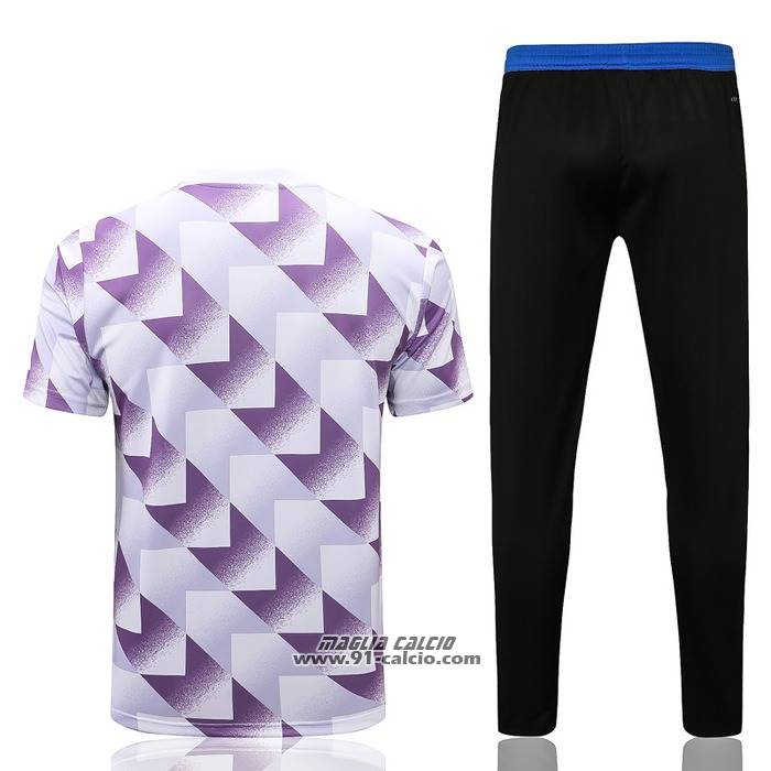 Tuta da Track
 Real Madrid Manica Corta
 2022-2023 Bianco
 e 
Purpura